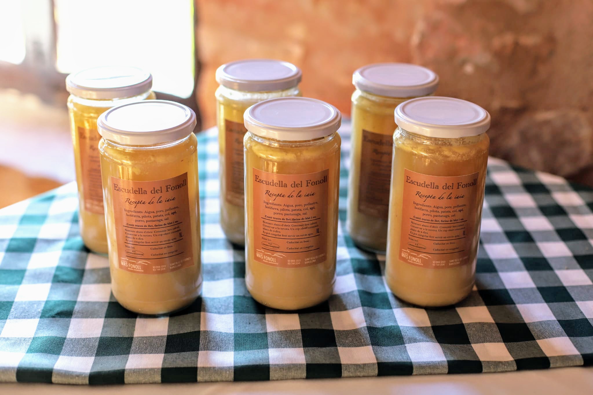 Caixa d'escudella del Fonoll ( 6 pots de 655ml)